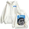 Blessd Ephdm Latam Tour Zipper Hoodies Men's Harajuku High Street Sweatshirt Jacket Coats Fleece Zip Up Hoodie
