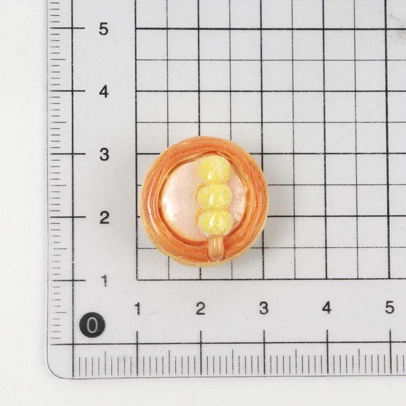 10/100 шт. Смола Фруктовая Яичная Тарт Серия Симуляция Еды DIY Декор для Скрапбукинга Поделки Аксессуары для Кукольного Домика Брелоки Материалы