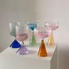Creative Ice Cream Cup Glass Wine Cup Goblet Dessert Cup  Bar