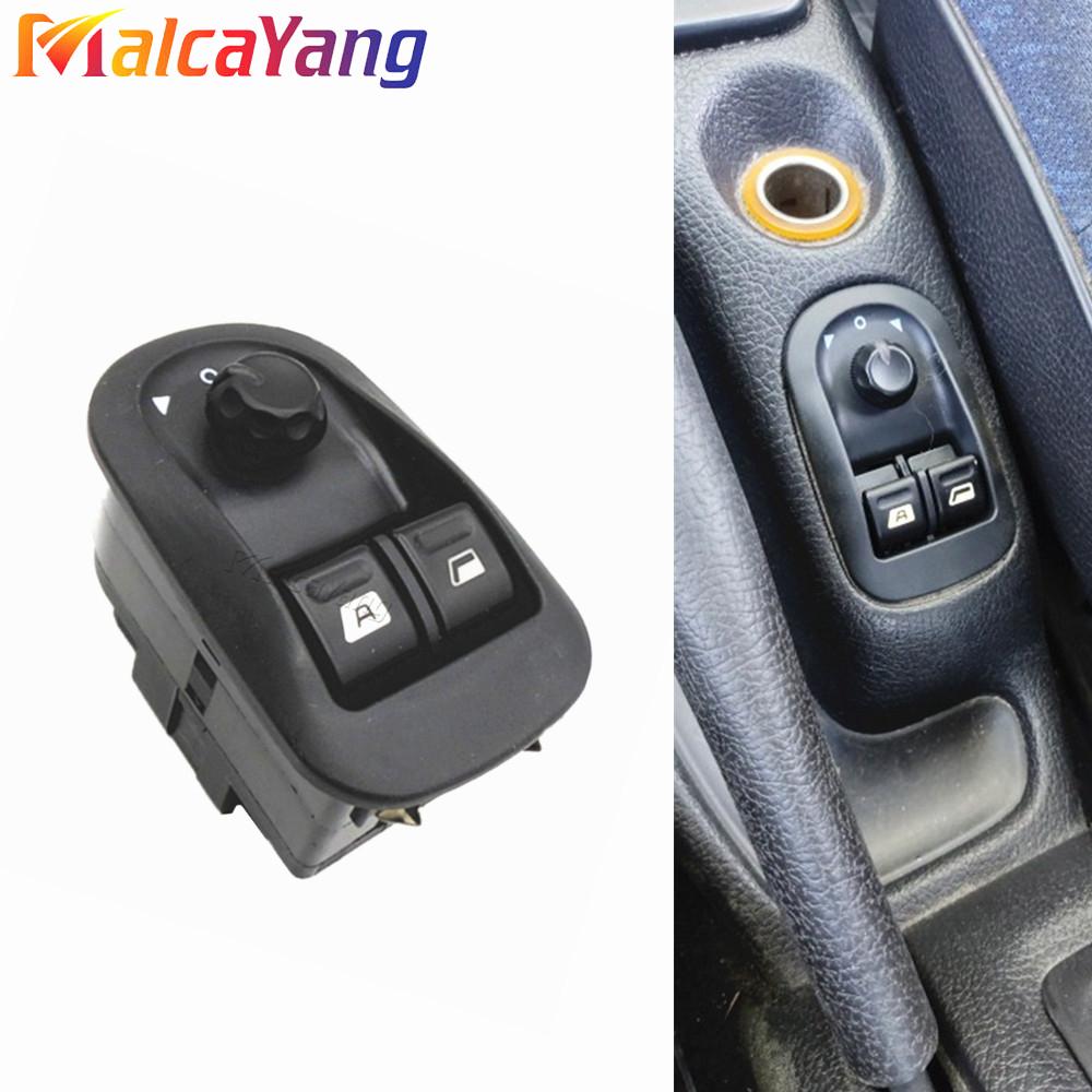 6554.WA 6554.WH 6554.58 Black Electric Power Window Switch Master Button Control Windows Mirror Switch For Peugeot 206 2007-2016
