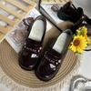 Sakura Jk Summer Cute Small Leather Shoes Versatile Academic Style Light Mouth Shoes High and Low Heel Loafers Small Leather Shoes