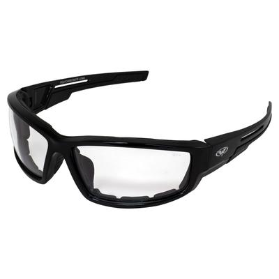 Мотоциклетные солнцезащитные очки Global Vision Sly с мягкой подкладкой, черная оправа (чистый)