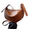 This Year's Trendy High-End Bag for Women New Niche Versatile Large Capacity Dumpling Bag Solid Color Crossbody Bag