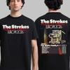 The Strokes Reality Awaits Тур по Европе 2026 Расписание Даты Футболка с 2-сторонним принтом L349