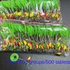 600pcs 100 Groups Float Rubber Bean Fishing Supply Space Beans Lakes Rivers Sea
