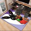 Bunny's Cozy Hug Office Rug Chair Mat, Game Carpet, Suitable for Front Door, Bedroom, Living Room, Desk, Holiday Gift