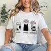 Rock Paper Scissors Tshirt Funny Cat Paw Print T-Shirt Summer Fashion Cat Lover Tshirt Women Men Short Sleeve Tee Shirt Clothing