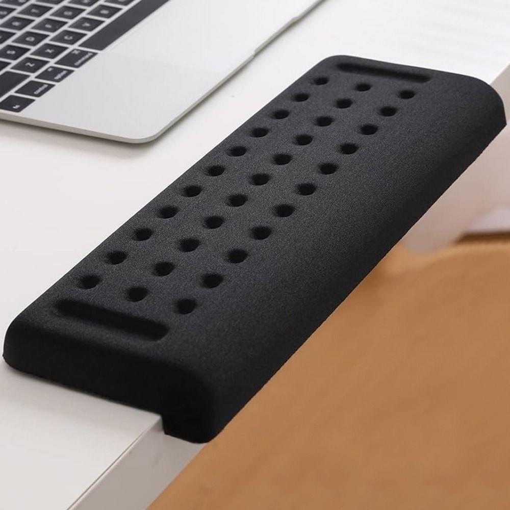 1Pc Soft Cushion Desk Elbow Pad Black Keyboard Hand Rest Non-slip Arm Cushions Protection Rest
