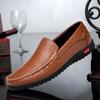 Мужская повседневная обувь из натуральной кожи, итальянская обувь, мокасины, мужские туфли на плоской подошве, дышащие, ажурные, мужские мокасины ручной работы, мягкие