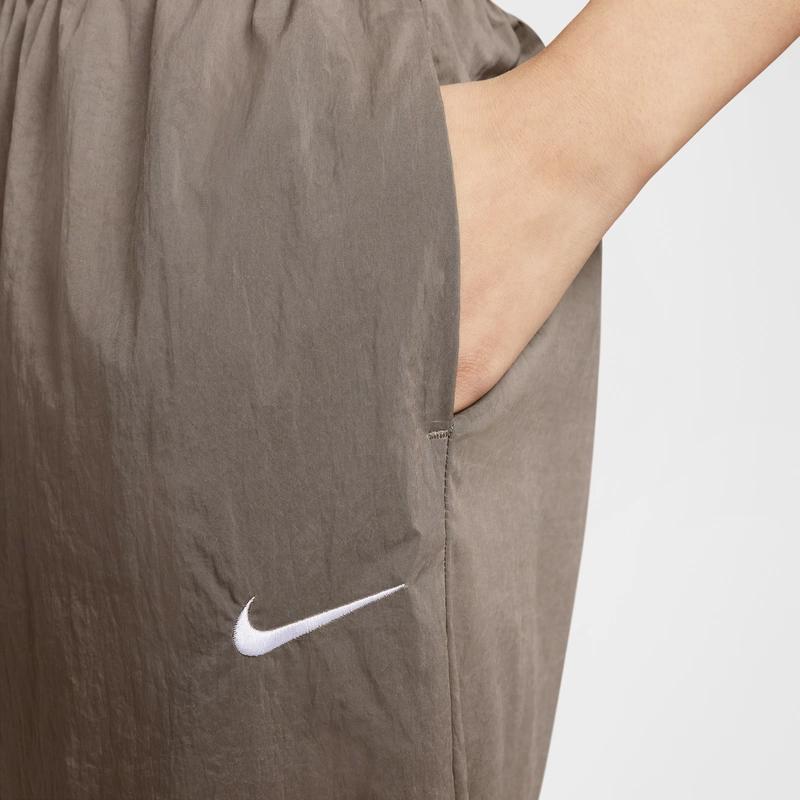 Nike Спортивные вязаные штаны женские коричневые IH0827-126