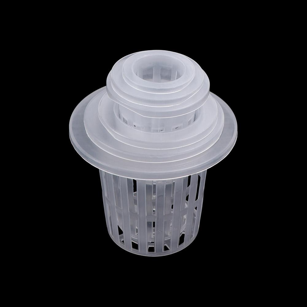 50Pcs Hydroponic Garden Supplies Planting Grow Soilless Plant Basket Net Cup Nursery Pots Mesh Pot