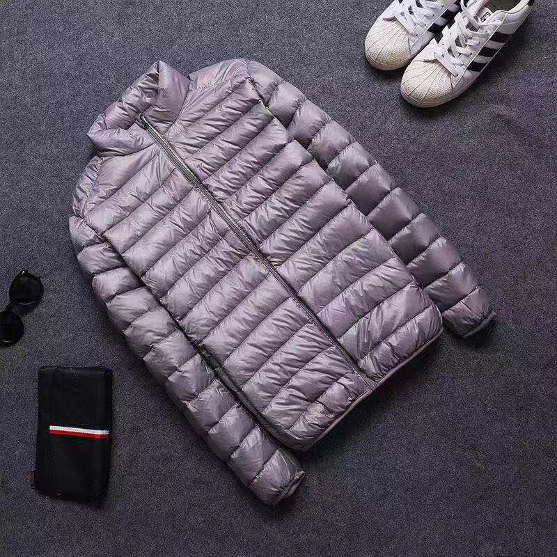 Autumn and Winter Cotton-padded Clothes Men's Light and Fashionable Cotton-padded Clothes Hooded Short Youth Stand-up Collar Cotton-padded Jacket