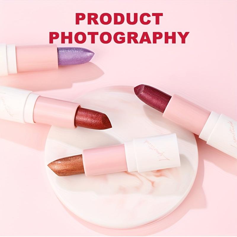 Блестящая помада от Gel Lipstick с сияющим финишем, подходит для всех типов кожи, доступна в ягодных, коричневых, розовых и фиолетовых оттенках