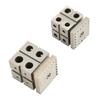 2 Size Steel Dapping Block for Jewelry Shaping Watch Repair Tool Square Die Doming Forming Block for Hobbyists Jewelers