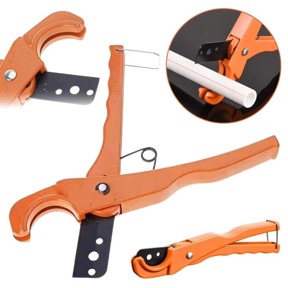 Maximum 32mm Opening Pipe Cutter Manual Tubing Cutting Tool for PEX PVC PPR Plastic Pipe