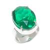 Natural Chrome Diopside Gemstone 925 Sterling Silver Jewelry Ring Size 7 j3F29
