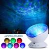 Ocean Projector Lamp Remote Control Starry Sky Lamp Colorful Ocean Night Light Wave Music Master