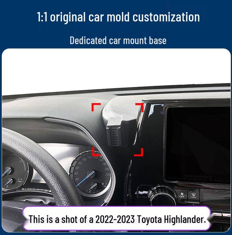 Универсальные держатели для телефона в автомобиль для вентиляционных отверстий Toyota Highlander