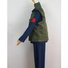 Japanese Anime Cartoon Cosplay Costumes Hatake Kakashi Full Set Green Ninja Unisex Vest Garment