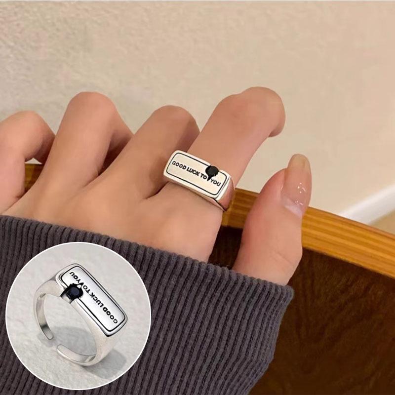 Кольцо-обертка с геометрическими линиями - Посеребренное S925 для женщин