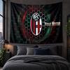 Personalized Tapestry Wall Hanging Bologna FC Pattern Art Background Cloth