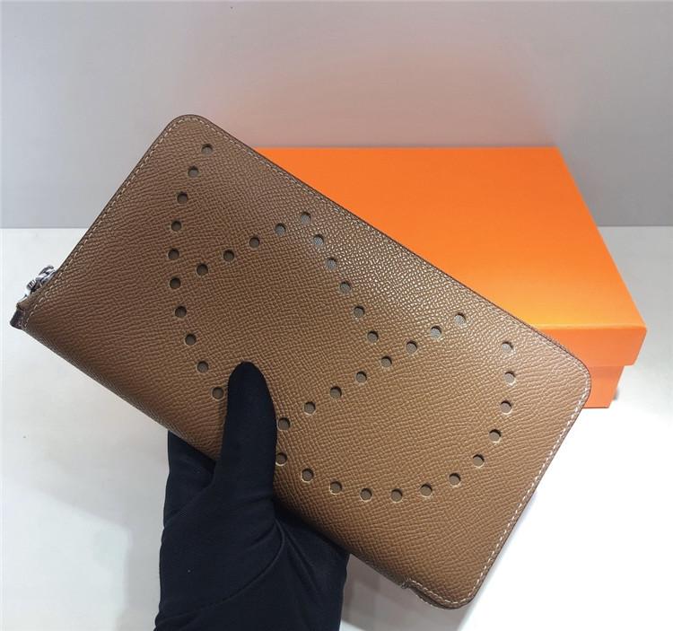 Мужчины и женщины могут использовать простой кошелек с застежкой-молнией в виде ладони, многофункциональный, ручной, обернутый в кожу, кошелек с несколькими отделениями, новая модель