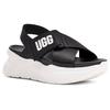 UGG La Breeze Толстая подошва Спортивные сандалии Женские сандалии Черный Белый 1117354-BWHT