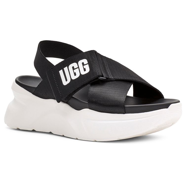UGG La Breeze Толстая подошва Спортивные сандалии Женские сандалии Черный Белый 1117354-BWHT
