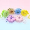 Gift Idea Cloud Flower Silicone Wallet Zipper Closure Soft Silicone Coin Purse Travel Organizer Mini Size Card Holder Women Use