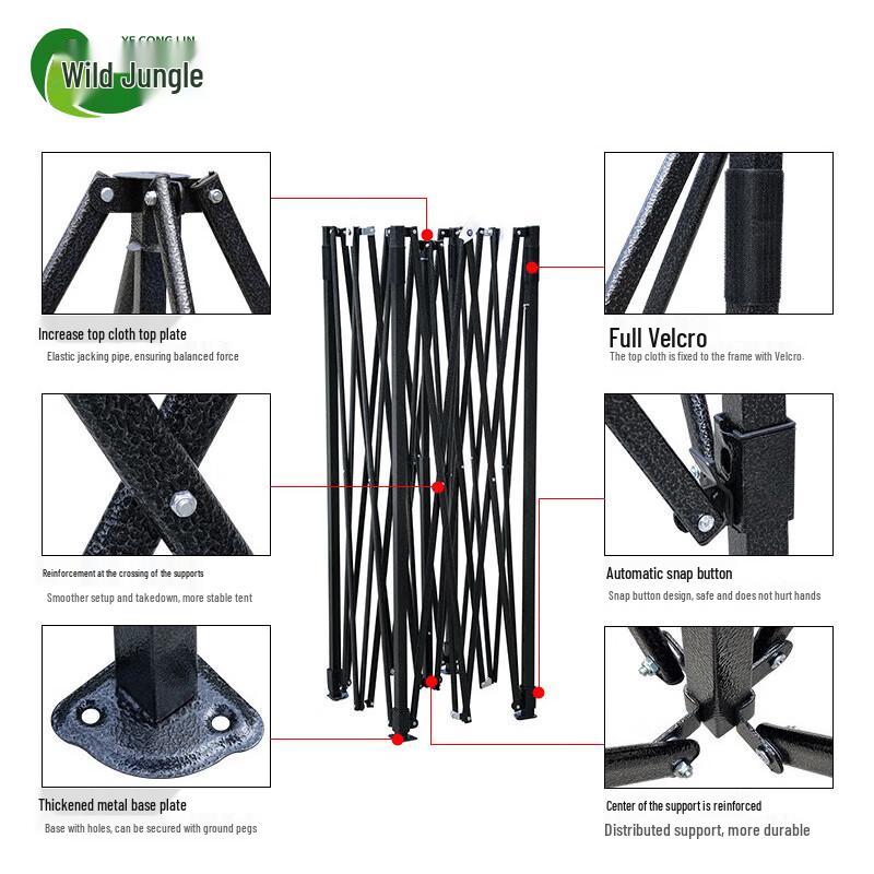 Outdoor Folding Sunshade Canopy