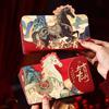 Красный конверт Года Лошади из бумаги 3D-дизайн Складной тип Сложенный красный конверт Китайский стиль Утолщенный конверт на Китайский Новый год