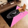 1pc Inter Miami CF Print Area Rug - Soft, Washable Non-Slip Indoor Mat, Living Room, Home Office Decorative Rug,Office Decorative