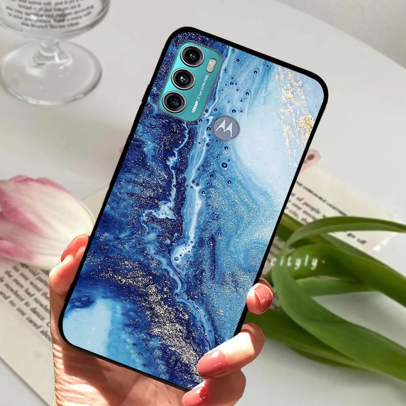 Чехол для Motorola Moto G60 Роскошный Ударопрочный Мягкий Силикон Черный Бампер Задняя Крышка Телефона Для Moto G40 Fusion G41 G31 G30 Fundas