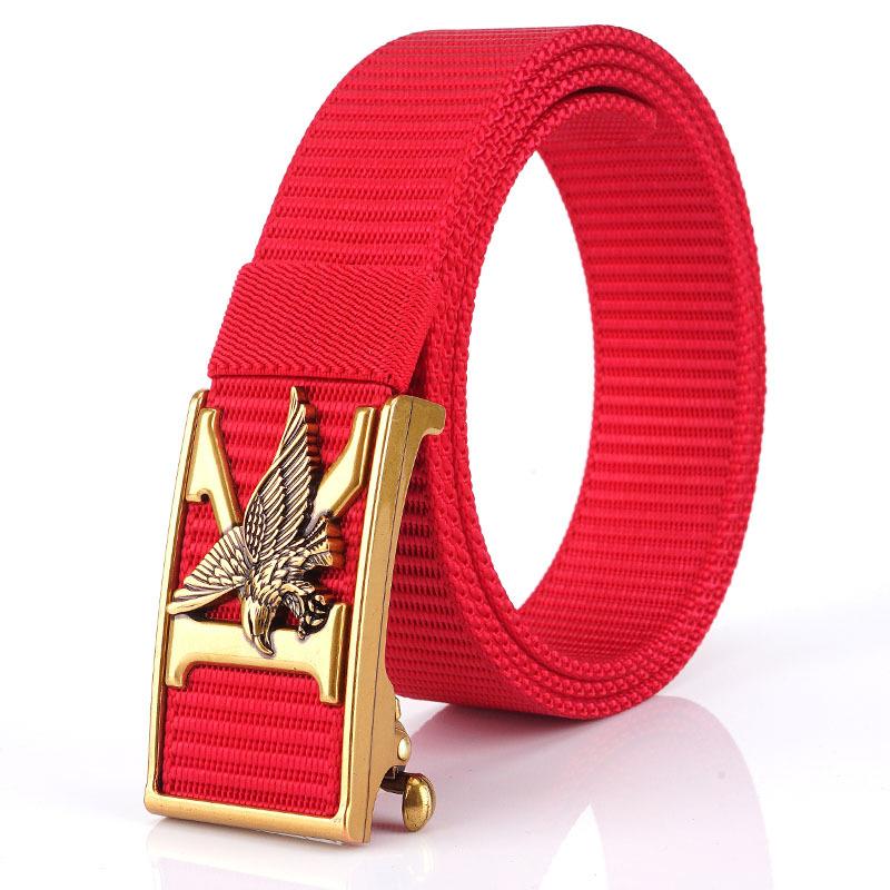 Высококачественная беззубая автоматическая пряжка, нейлоновый пояс, внутренняя одежда, свободно регулируемый индивидуальный ремень с летающим орлом, тактические брюки