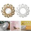 Nordic Wall Hanging Mirror Wall Mirror Decorative Circle Mirror Bathroom Vanity Mirror Round Makeup Mirror for Hall Hotel Decor