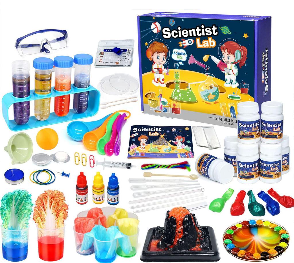 Children's Science Experiment Kit for Elementary and Kindergarten: DIY Physics & Chemistry Projects