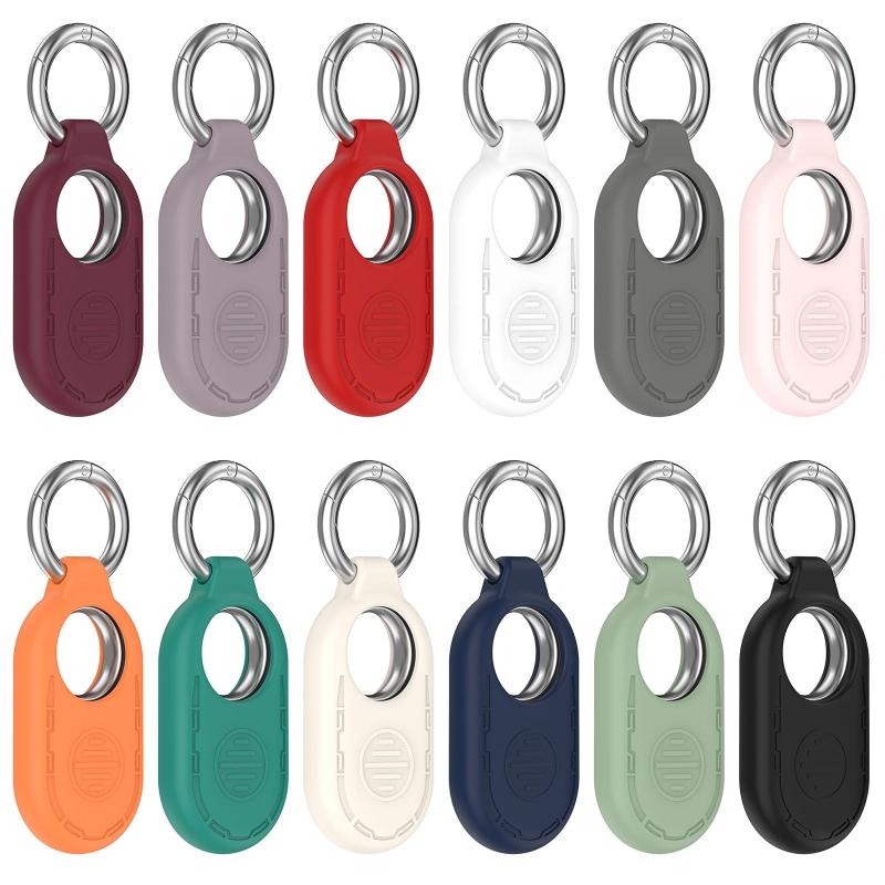 Силиконовый чехол Защитный корпус Подходит для SmartTag 2 Чехол от потери Портативный чехол для переноски Защитный чехол от царапин
