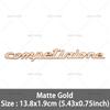 3D Металл 595 695 Tunismo Esseesse Competizione Значок Логотип Задний Багажник Шильдик Наклейка Декор Кузова Автомобиля Наклейки Автоаксессуары