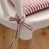 Chair Cushion Soft Comfortable Cozy Breathable Yarn-dyed Relieve Pain Cotton And Linen