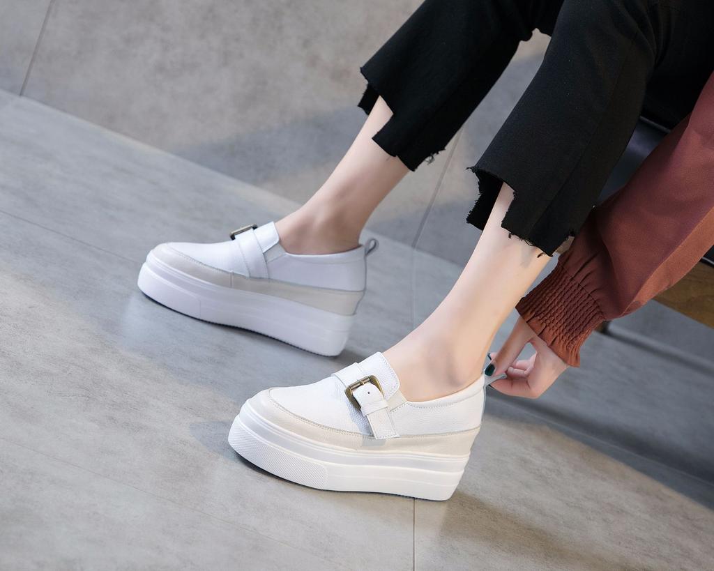 Fujin Кроссовки женская обувь на платформе женские кроссовки на шнуровке женская вулканизированная обувь женские кроссовки папа обувь