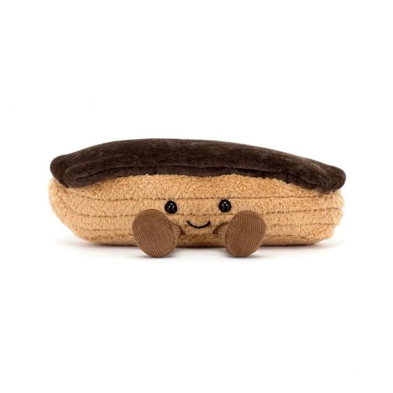 Плюшевая игрушка-тарт с сыром, клубникой и лимоном для детей и коллекционеров