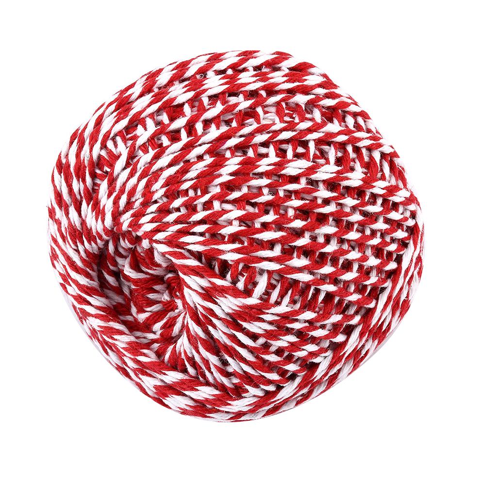 1,5 мм 75 м хлопчатобумажная нить двухцветный шнур для рукоделия тканый ремешок веревка проволока DIY принадлежности ARI