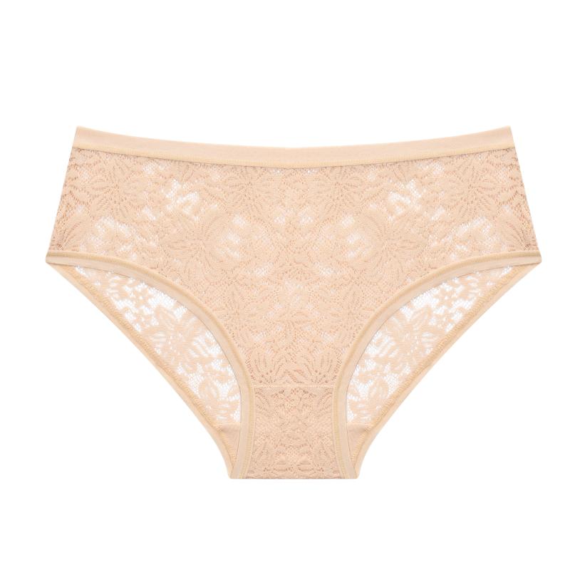 1Pc Sexy Floral Lace Underwire Bras Panties Sets Hollow Out See-Through Romantic Lingerie Underwear Sexy Women Panties S-XL