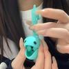 Электронная музыкальная игрушка-головастик, милый брелок, сенсорный инструмент с забавными звуками и светом, портативная игрушка-антистресс для путешествий для детей, подарок в носок