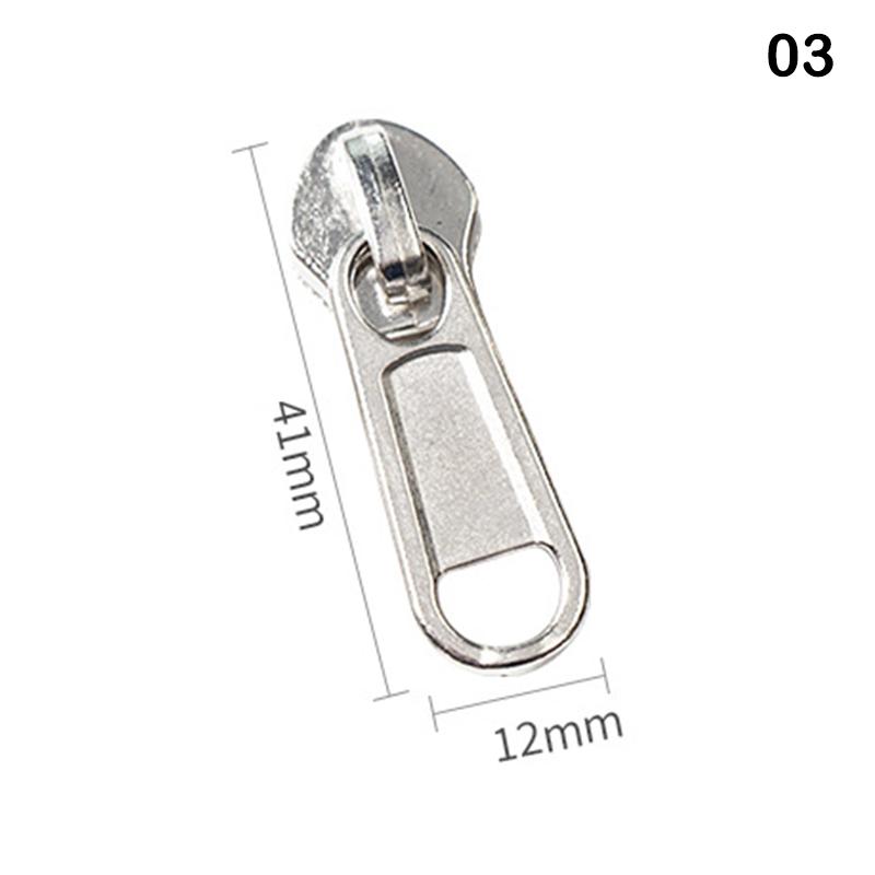 5/8 шт. 4 размера, универсальные застежки-молнии мгновенного исправления, ремонт, сменные слайдеры-молнии