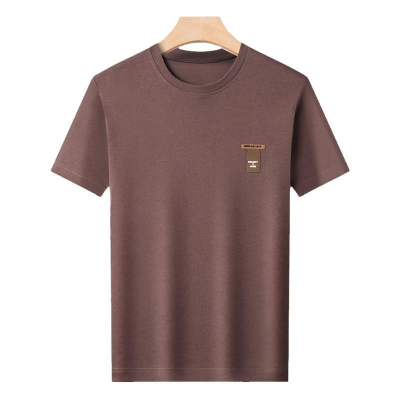 Fashionable Casual Men's Short-sleeved T-shirt, Summer New Product, Young and Middle-aged Sports Round Neck Thin Bottoming Shirt for Men