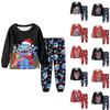 Children's Fashion Suit Skirt Round Neck Long Sleeve Top Pants