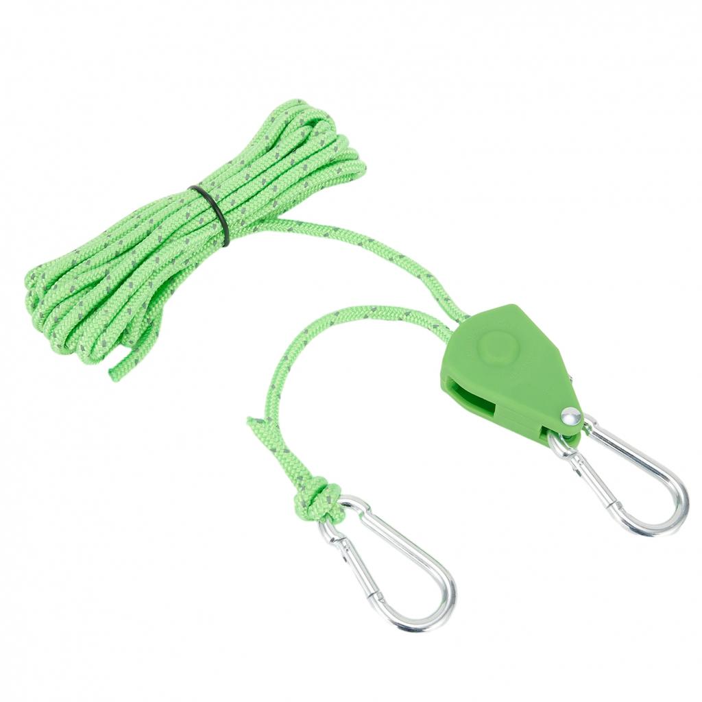 Ratchet Hanger Rope Stainless Steel+nylon Tent Pulley 100g