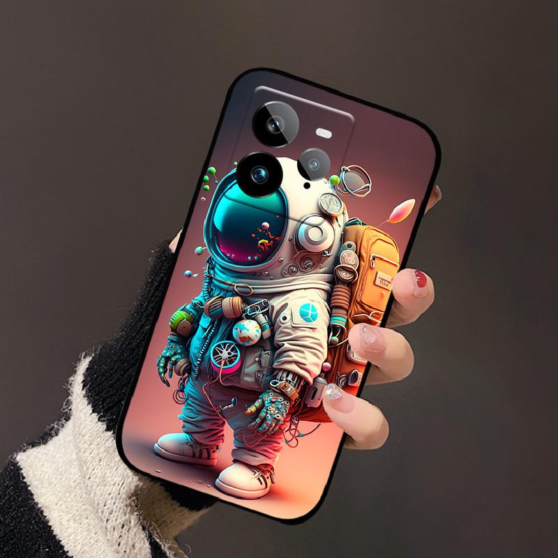 Чехол для Realme GT 7 Pro Роскошный Красивый Ударопрочный Мягкий ТПУ Силикон Задняя Крышка Телефона Для Realme GT7 Pro Чехлы