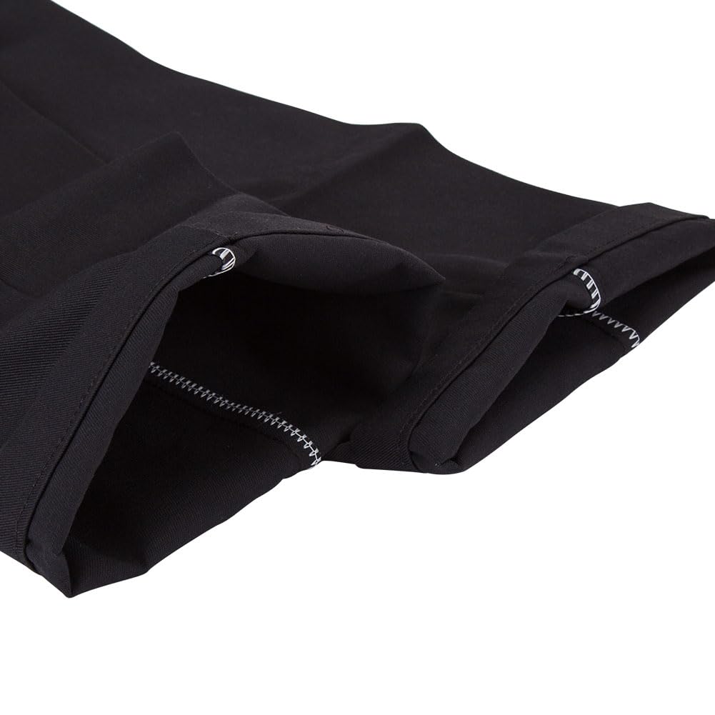 Брюки Dickies Slim Fit с низкой посадкой WP873, Мужские рабочие брюки чинос, Большие размеры, Черные (BK), W42L32 [Параллельный импорт]